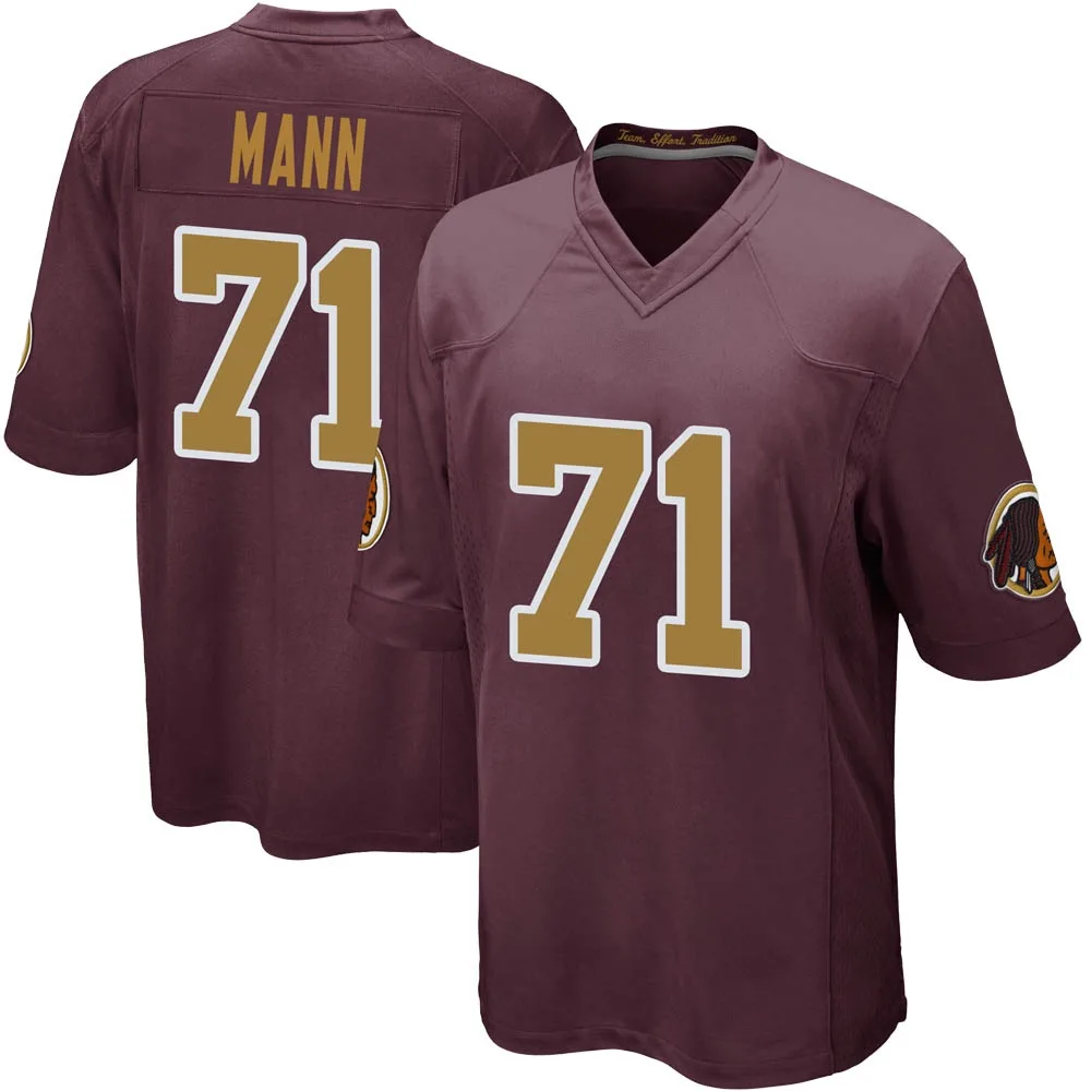 Youth Washington Commanders Charles Mann Nike Burgundy Alternate Game Jersey Youth Washington Commanders Charles Mann Nike Burgundy Alternate Game Jersey