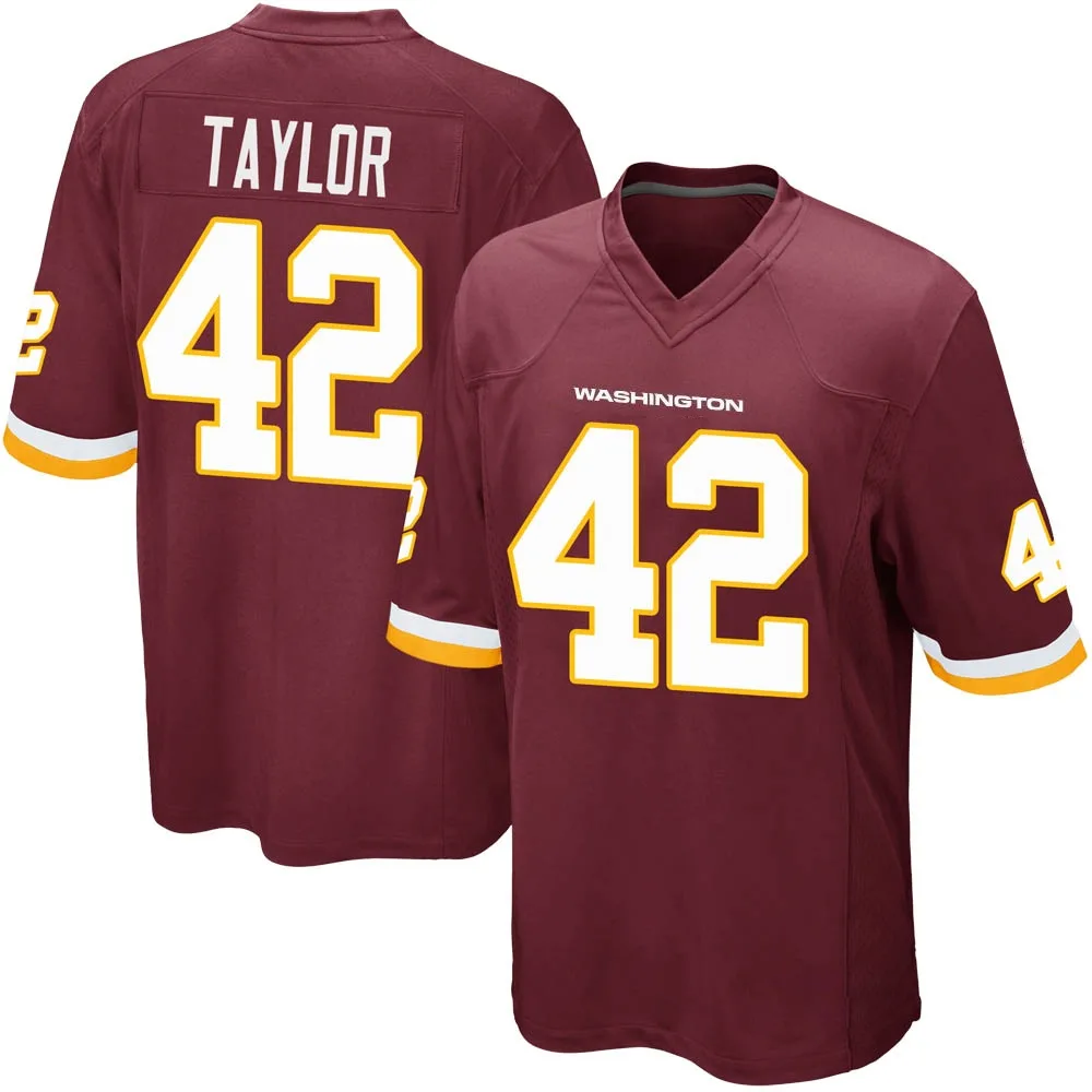 Men's Washington Commanders Charley Taylor Nike Burgundy Team Color Game Jersey Men's Washington Commanders Charley Taylor Nike Burgundy Team Color Game Jersey