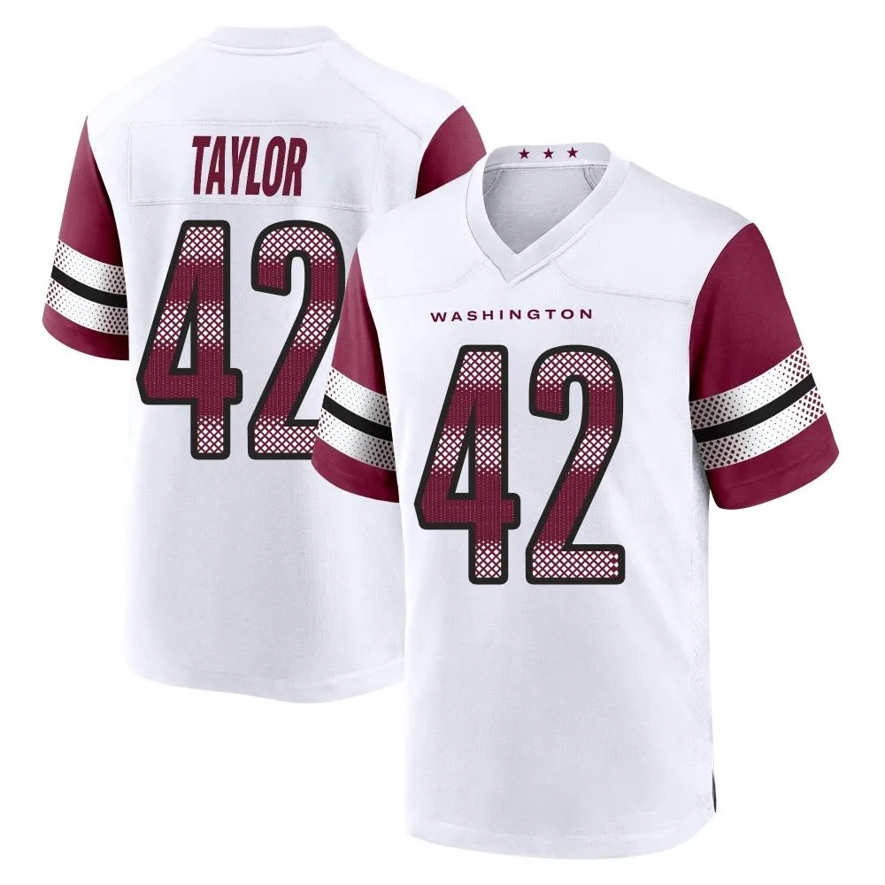 Youth Washington Commanders Charley Taylor Nike Game White Jersey Youth Washington Commanders Charley Taylor Nike Game White Jersey