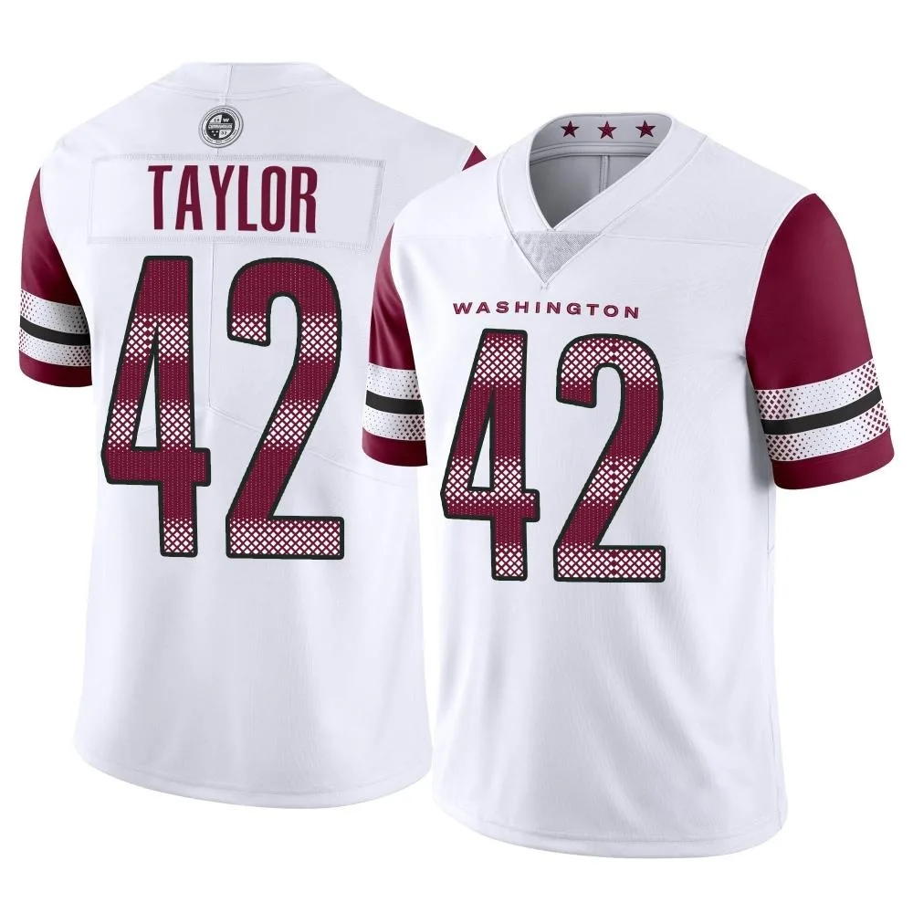 Youth Washington Commanders Charley Taylor Nike Vapor Limited White Jersey Youth Washington Commanders Charley Taylor Nike Vapor Limited White Jersey