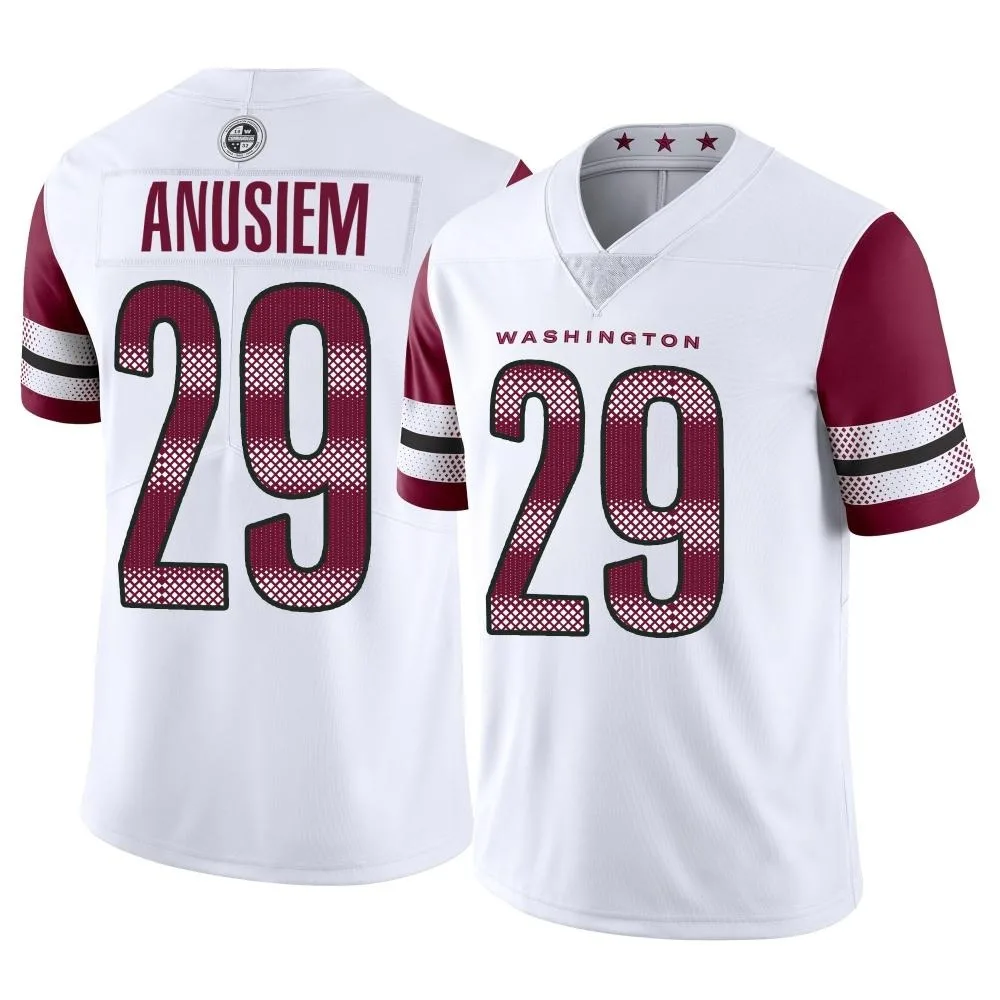 Men's Washington Commanders Chigozie Anusiem Nike Vapor Limited White Jersey Men's Washington Commanders Chigozie Anusiem Nike Vapor Limited White Jersey