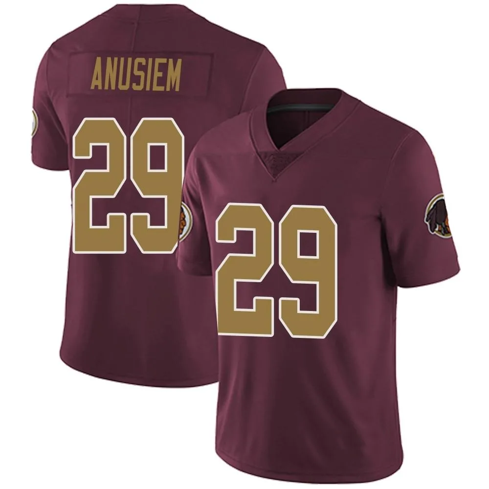 Youth Washington Commanders Chigozie Anusiem Nike Burgundy Alternate Vapor Untouchable Limited Jersey Youth Washington Commanders Chigozie Anusiem Nike Burgundy Alternate Vapor Untouchable Limited Jersey