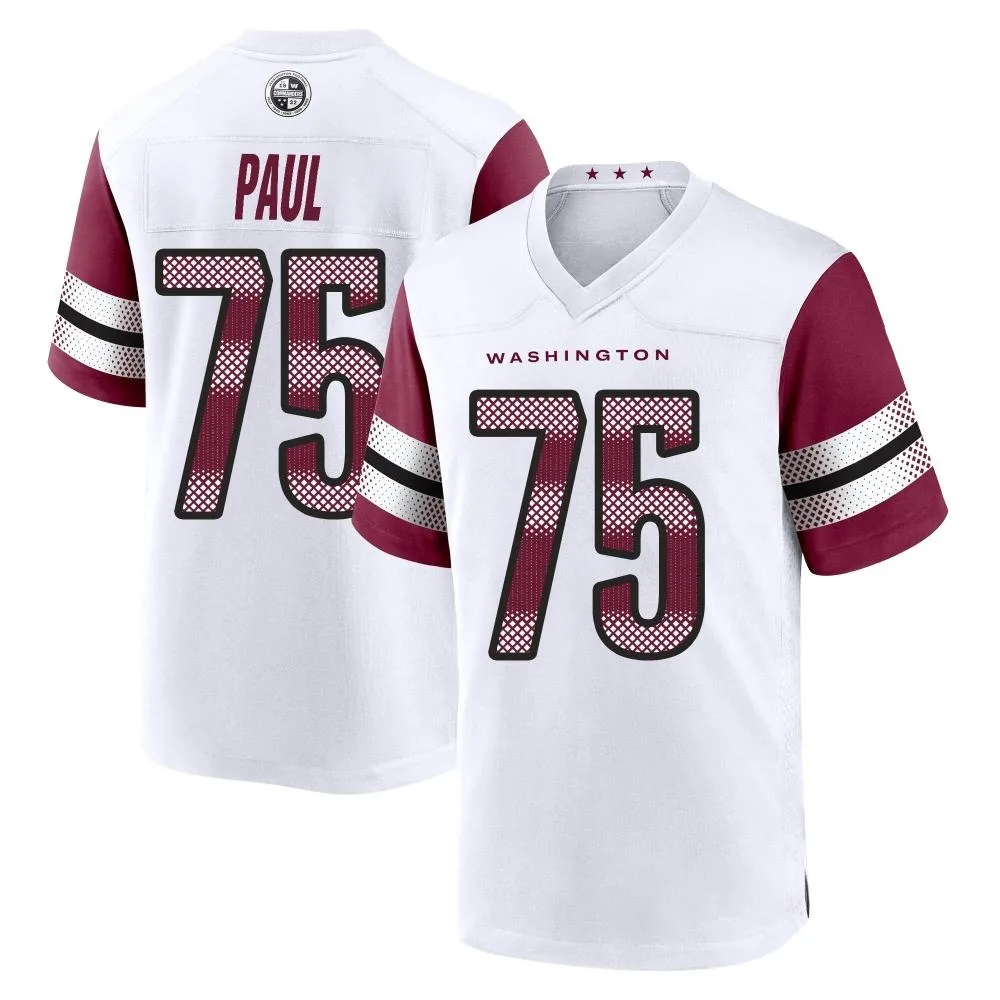 Men's Washington Commanders Chris Paul Nike Game White Jersey Men's Washington Commanders Chris Paul Nike Game White Jersey