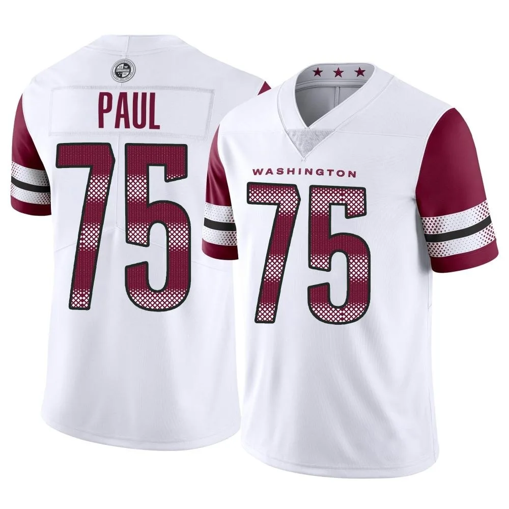 Men's Washington Commanders Chris Paul Nike Vapor Limited White Jersey Men's Washington Commanders Chris Paul Nike Vapor Limited White Jersey