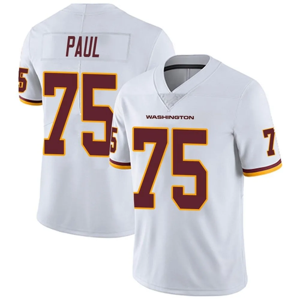 Men's Washington Commanders Chris Paul Nike Vapor Untouchable Limited White Jersey Men's Washington Commanders Chris Paul Nike Vapor Untouchable Limited White Jersey