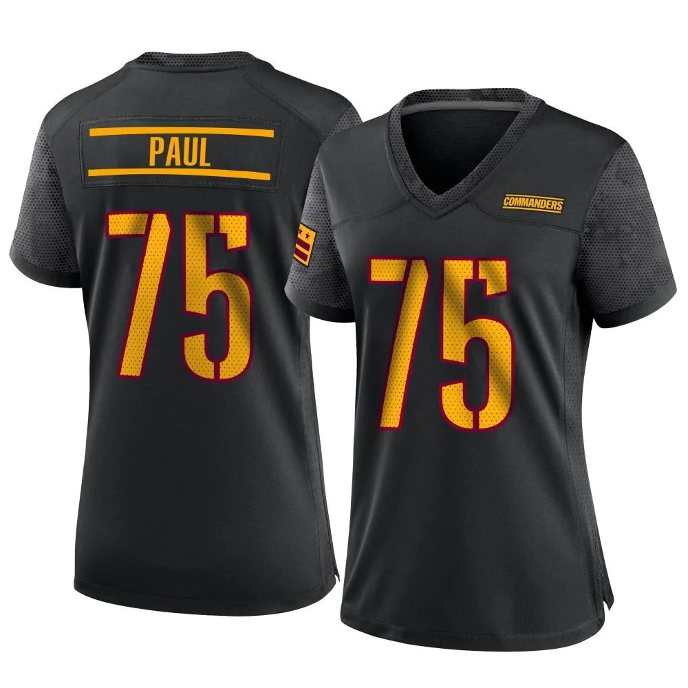 Women's Washington Commanders Chris Paul Nike Alternate Game Black Jersey Women's Washington Commanders Chris Paul Nike Alternate Game Black Jersey