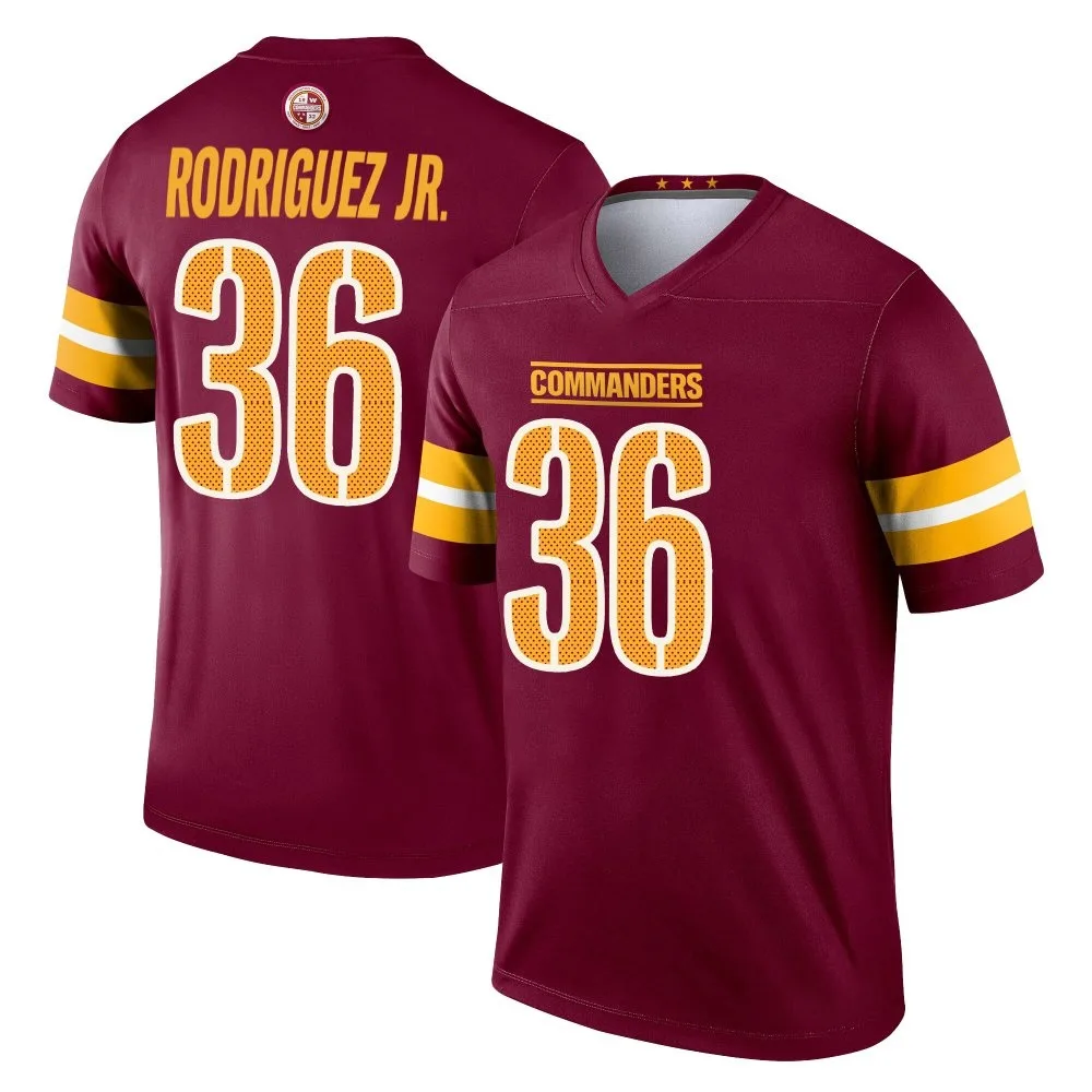 Men's Washington Commanders Chris Rodriguez Jr. Nike Burgundy Legend Jersey Men's Washington Commanders Chris Rodriguez Jr. Nike Burgundy Legend Jersey