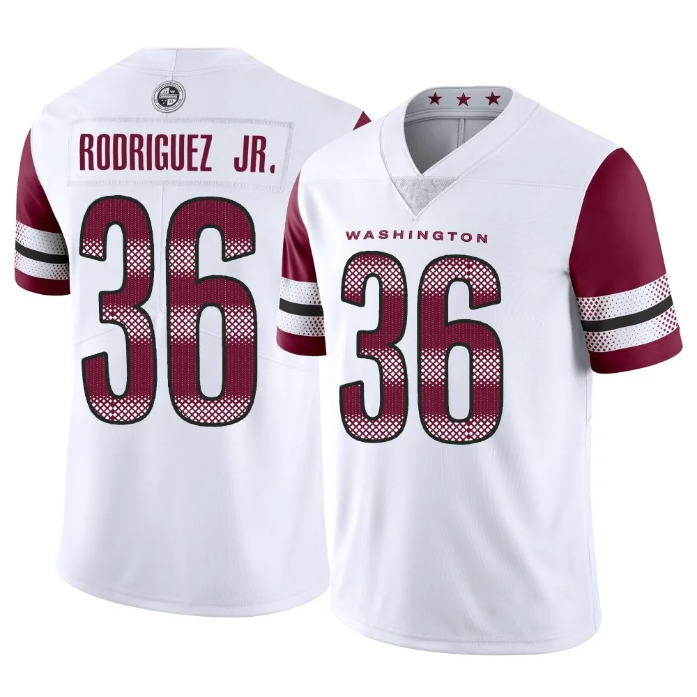 Men's Washington Commanders Chris Rodriguez Jr. Nike Vapor Limited White Jersey Men's Washington Commanders Chris Rodriguez Jr. Nike Vapor Limited White Jersey