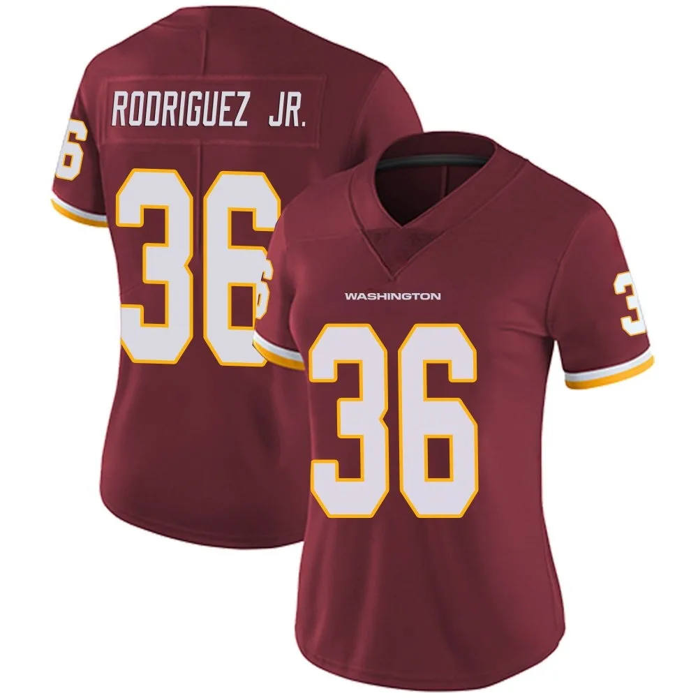 Women's Washington Commanders Chris Rodriguez Jr. Nike Burgundy Team Color Vapor Untouchable Limited Jersey Women's Washington Commanders Chris Rodriguez Jr. Nike Burgundy Team Color Vapor Untouchable Limited Jersey
