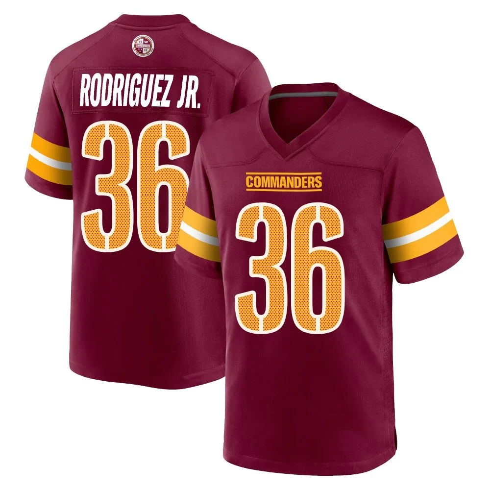Youth Washington Commanders Chris Rodriguez Jr. Nike Burgundy Game Jersey Youth Washington Commanders Chris Rodriguez Jr. Nike Burgundy Game Jersey
