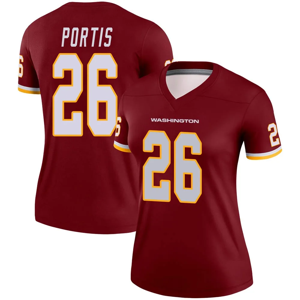 Women's Washington Commanders Clinton Portis Nike Burgundy Legend Jersey Women's Washington Commanders Clinton Portis Nike Burgundy Legend Jersey