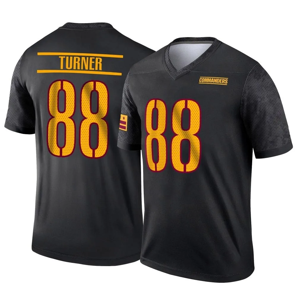 Men's Washington Commanders Cole Turner Nike Alternate Legend Black Jersey Men's Washington Commanders Cole Turner Nike Alternate Legend Black Jersey