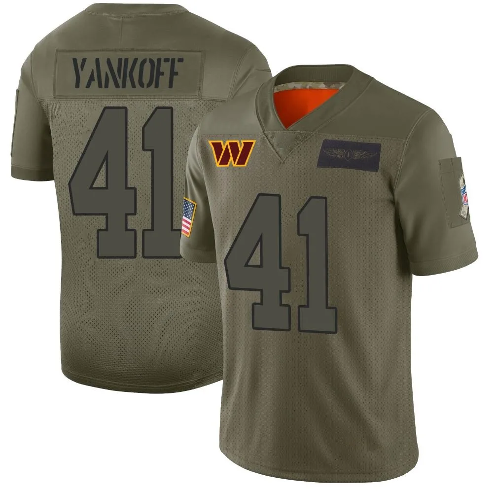 Men's Washington Commanders Colson Yankoff Nike 2019 Salute to Service Limited Camo Jersey Men's Washington Commanders Colson Yankoff Nike 2019 Salute to Service Limited Camo Jersey