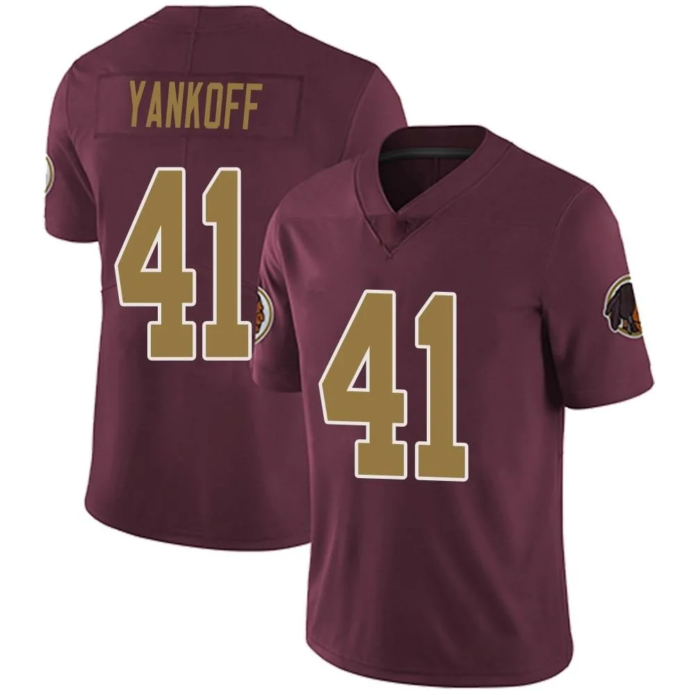 Men's Washington Commanders Colson Yankoff Nike Burgundy Alternate Vapor Untouchable Limited Jersey Men's Washington Commanders Colson Yankoff Nike Burgundy Alternate Vapor Untouchable Limited Jersey