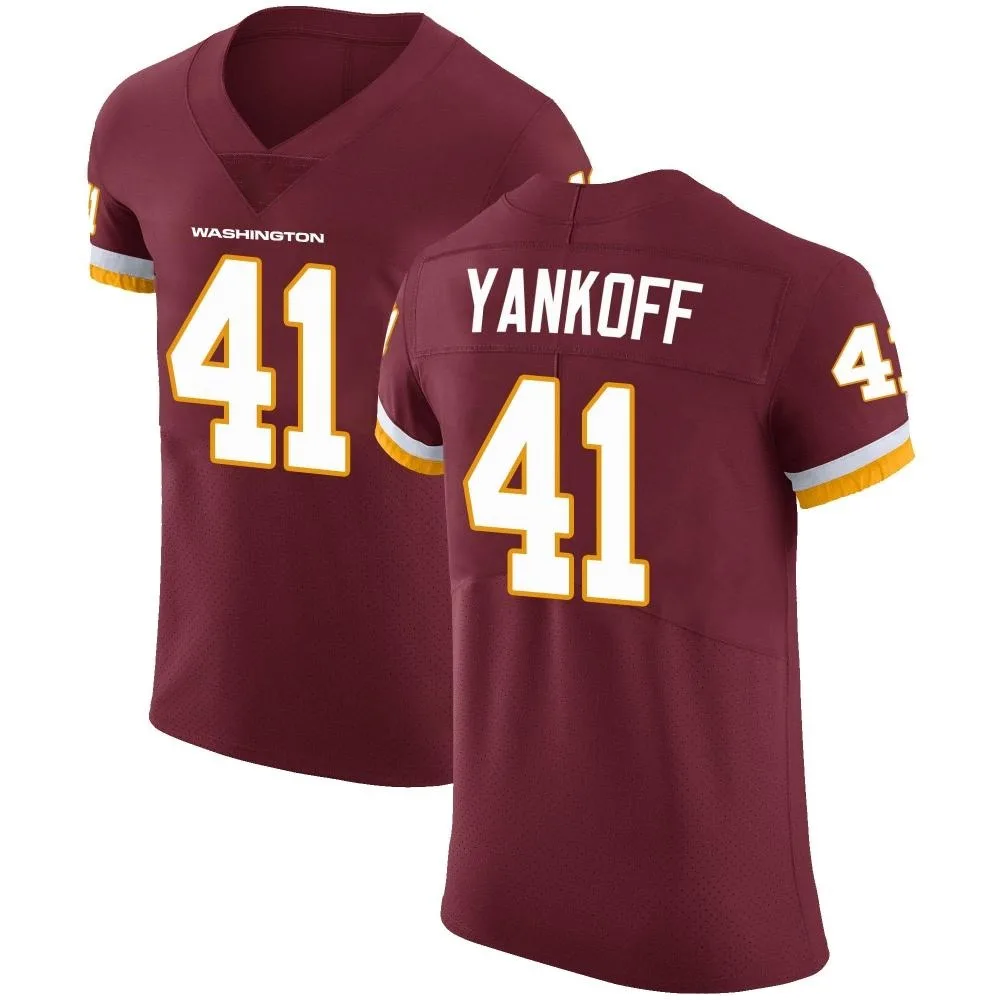 Men's Washington Commanders Colson Yankoff Nike Burgundy Team Color Vapor Untouchable Elite Jersey Men's Washington Commanders Colson Yankoff Nike Burgundy Team Color Vapor Untouchable Elite Jersey