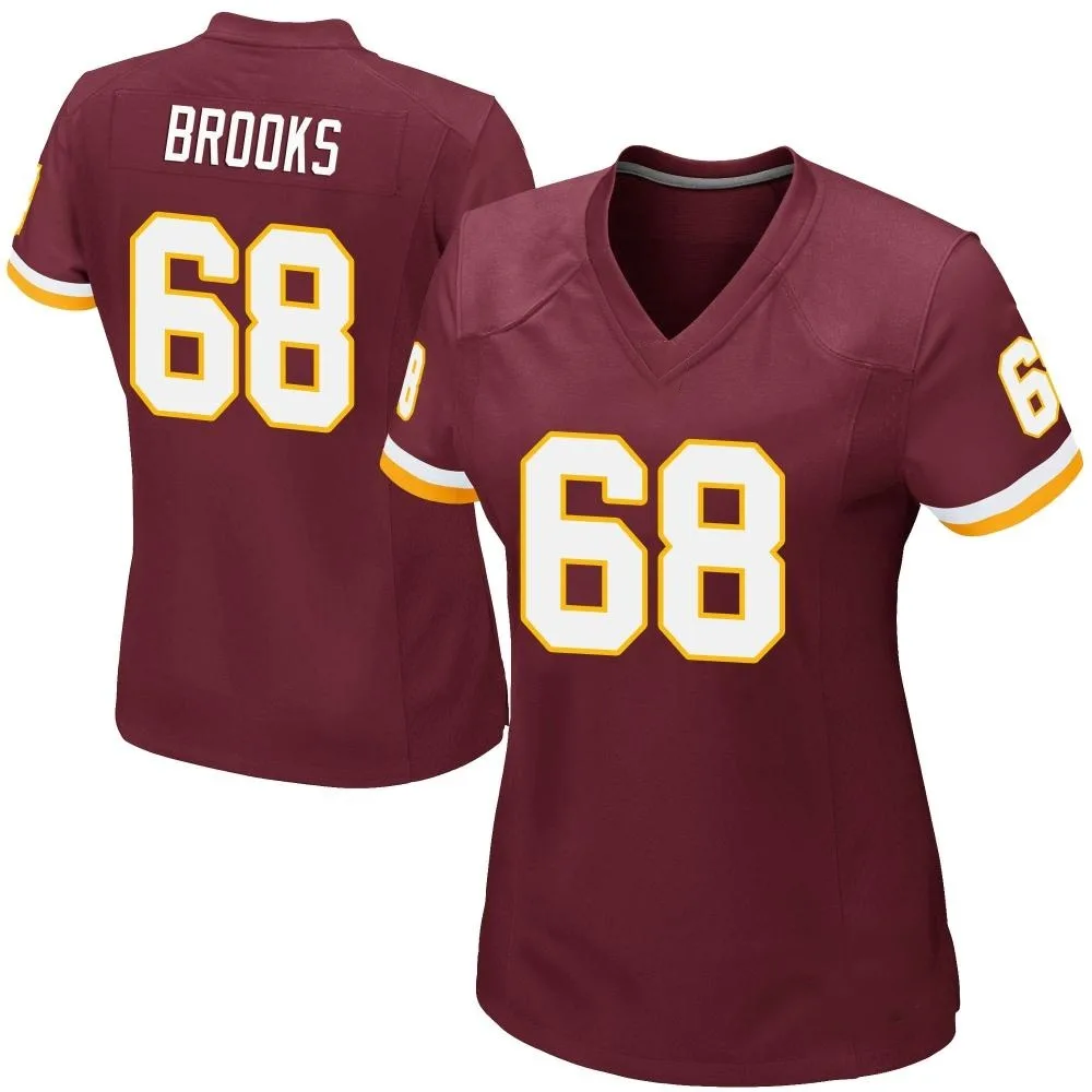 Women's Washington Commanders Curtis Brooks Nike Burgundy Team Color Game Jersey Women's Washington Commanders Curtis Brooks Nike Burgundy Team Color Game Jersey