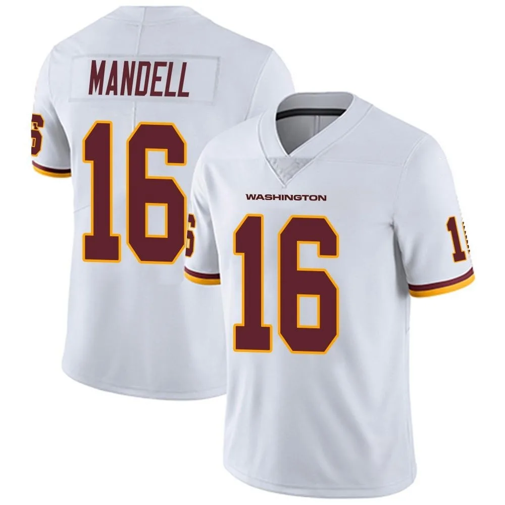 Men's Washington Commanders D'angelo Mandell Nike Vapor Untouchable Limited White Jersey Men's Washington Commanders D'angelo Mandell Nike Vapor Untouchable Limited White Jersey