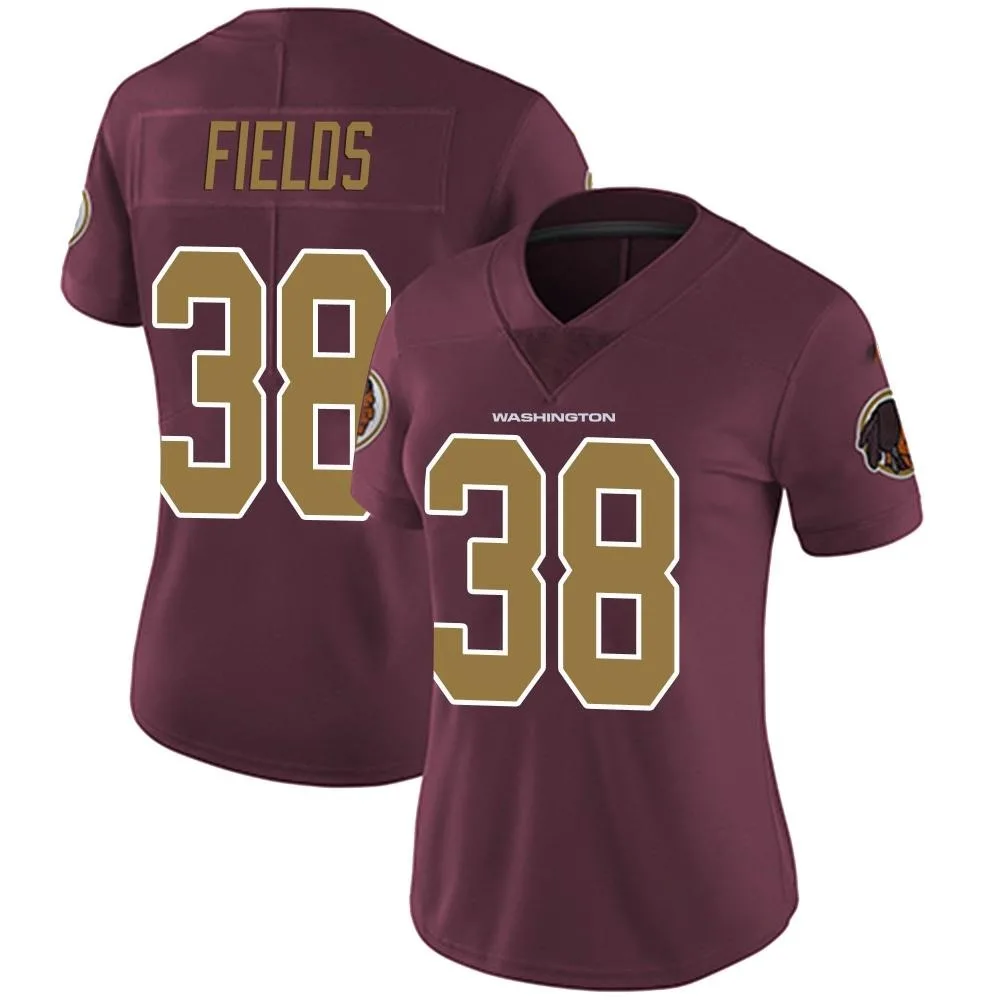 Women's Washington Commanders Damarcus Fields Nike Burgundy Alternate Vapor Untouchable Limited Jersey Women's Washington Commanders Damarcus Fields Nike Burgundy Alternate Vapor Untouchable Limited Jersey