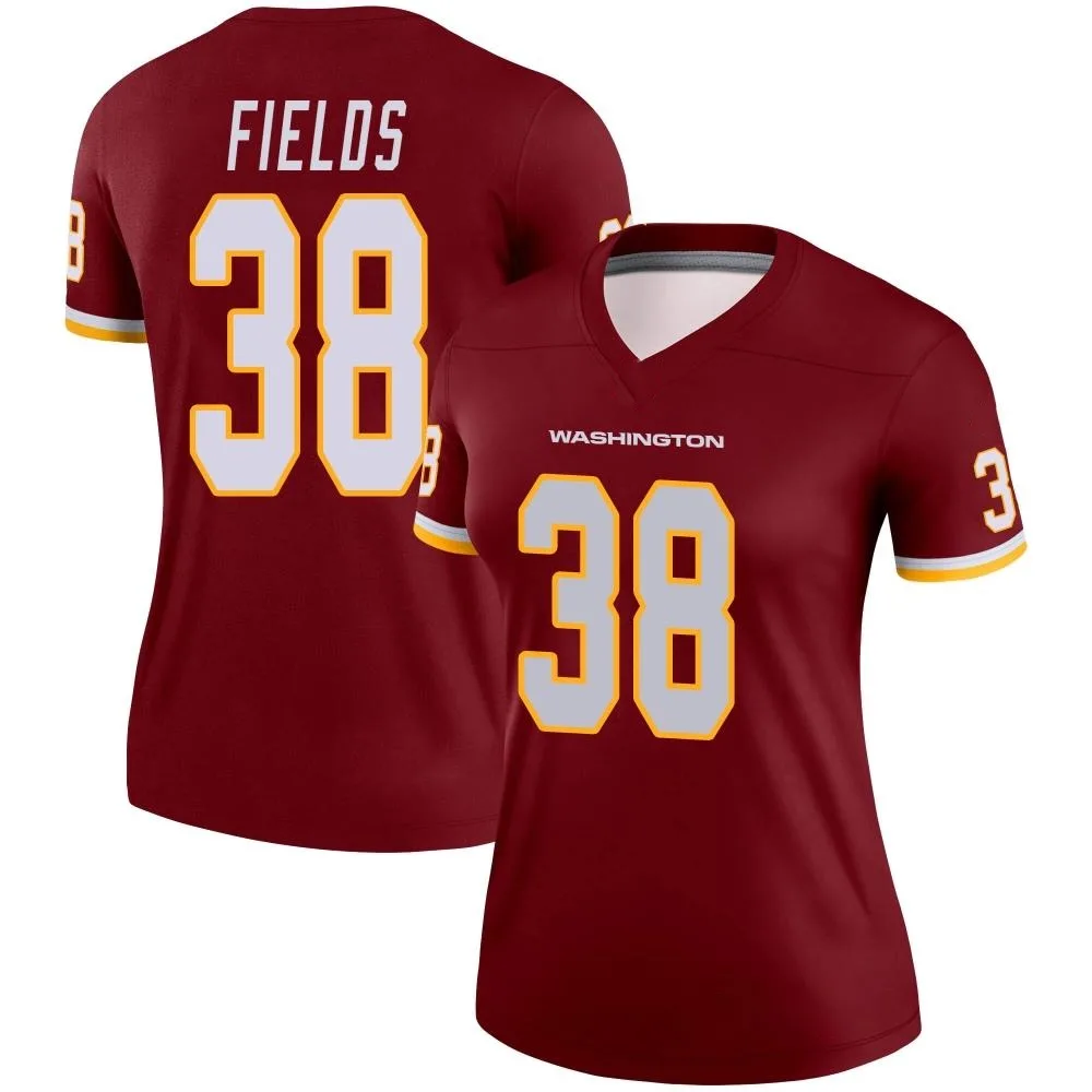Women's Washington Commanders Damarcus Fields Nike Burgundy Legend Jersey Women's Washington Commanders Damarcus Fields Nike Burgundy Legend Jersey