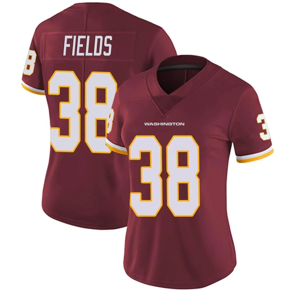 Women's Washington Commanders Damarcus Fields Nike Burgundy Team Color Vapor Untouchable Limited Jersey Women's Washington Commanders Damarcus Fields Nike Burgundy Team Color Vapor Untouchable Limited Jersey