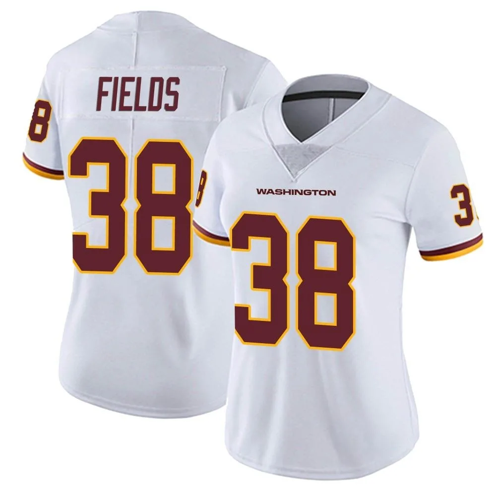 Women's Washington Commanders Damarcus Fields Nike Vapor Untouchable Limited White Jersey Women's Washington Commanders Damarcus Fields Nike Vapor Untouchable Limited White Jersey