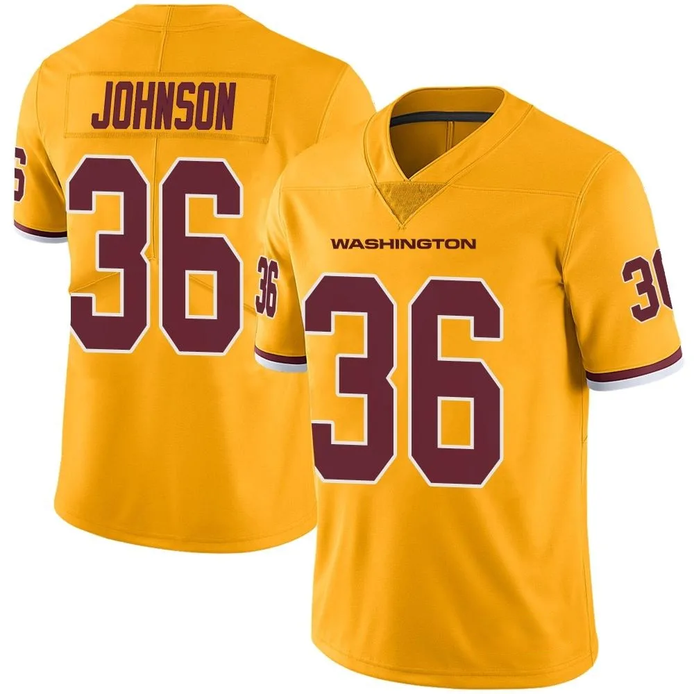 Youth Washington Commanders Danny Johnson Nike Color Rush Limited Gold Jersey Youth Washington Commanders Danny Johnson Nike Color Rush Limited Gold Jersey