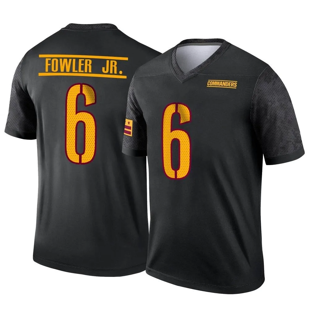 Men's Washington Commanders Dante Fowler Jr. Nike Alternate Legend Black Jersey Men's Washington Commanders Dante Fowler Jr. Nike Alternate Legend Black Jersey