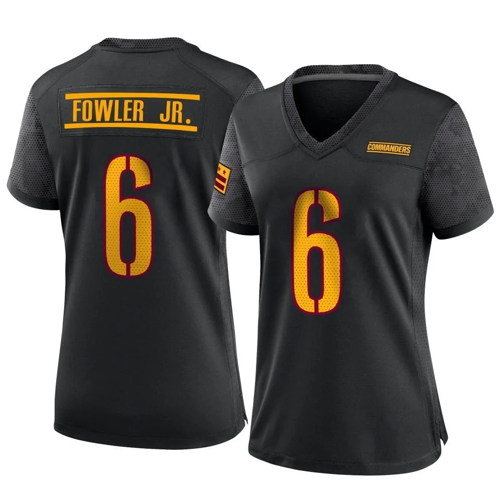 Women's Washington Commanders Dante Fowler Jr. Nike Alternate Game Black Jersey Women's Washington Commanders Dante Fowler Jr. Nike Alternate Game Black Jersey