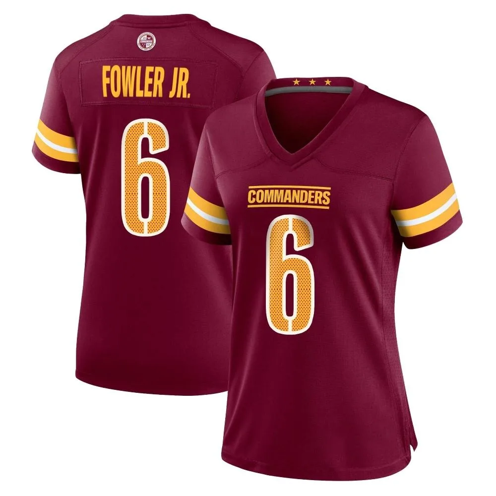 Women's Washington Commanders Dante Fowler Jr. Nike Burgundy Game Jersey Women's Washington Commanders Dante Fowler Jr. Nike Burgundy Game Jersey