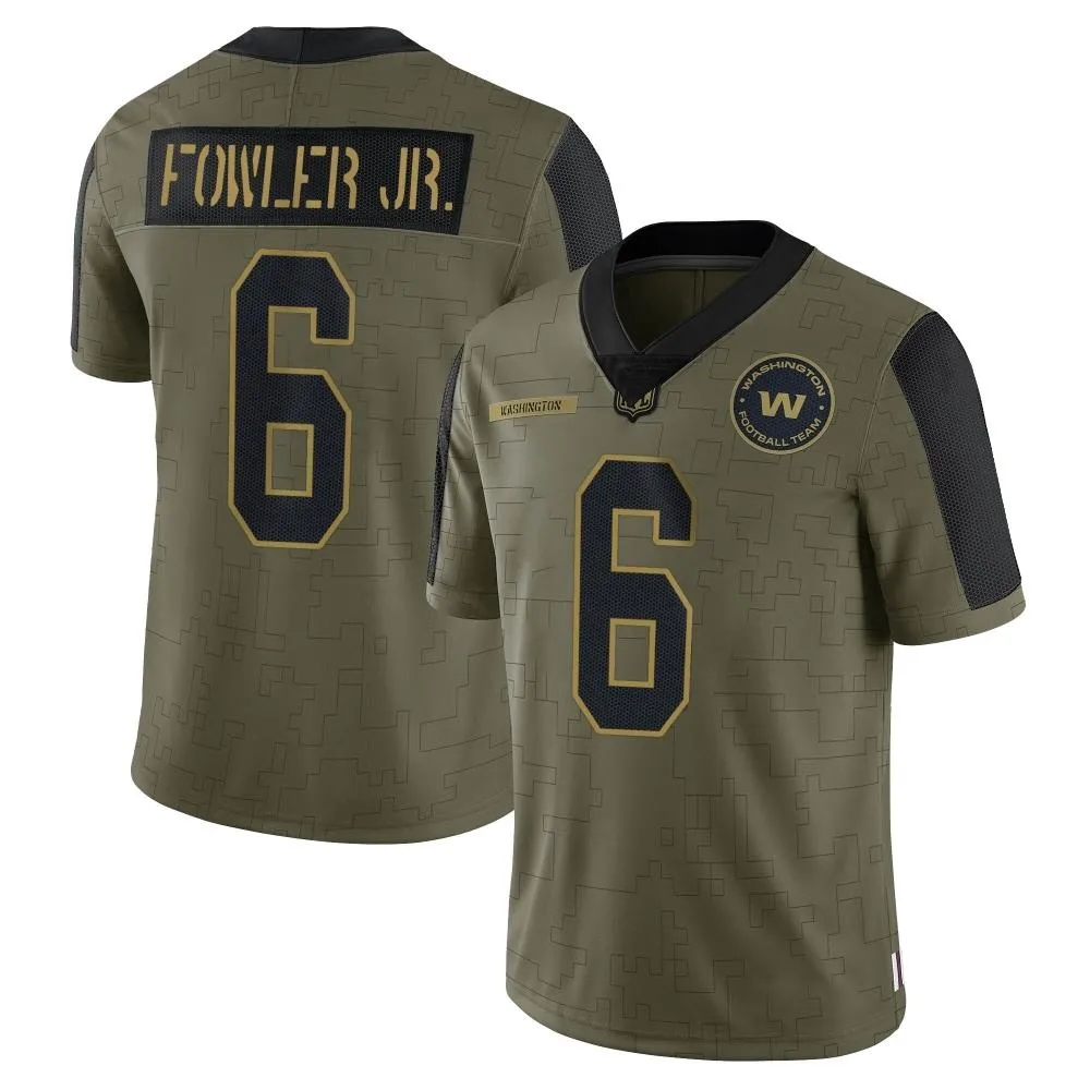 Youth Washington Commanders Dante Fowler Jr. Nike 2021 Salute To Service Limited Olive Jersey Youth Washington Commanders Dante Fowler Jr. Nike 2021 Salute To Service Limited Olive Jersey
