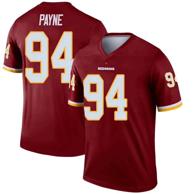 Youth Washington Commanders Daron Payne Nike Inverted Burgundy Legend Jersey Youth Washington Commanders Daron Payne Nike Inverted Burgundy Legend Jersey