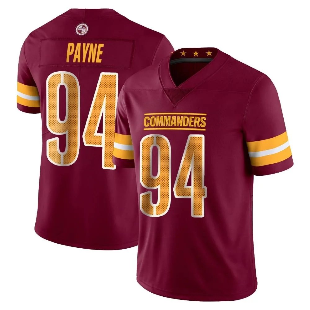 Youth Washington Commanders Daron Payne Nike Vapor Burgundy Limited Jersey Youth Washington Commanders Daron Payne Nike Vapor Burgundy Limited Jersey