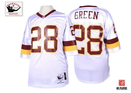 Men's Washington Commanders Darrell Green Mitchell and Ness Throwback Authentic White Jersey Men's Washington Commanders Darrell Green Mitchell and Ness Throwback Authentic White Jersey