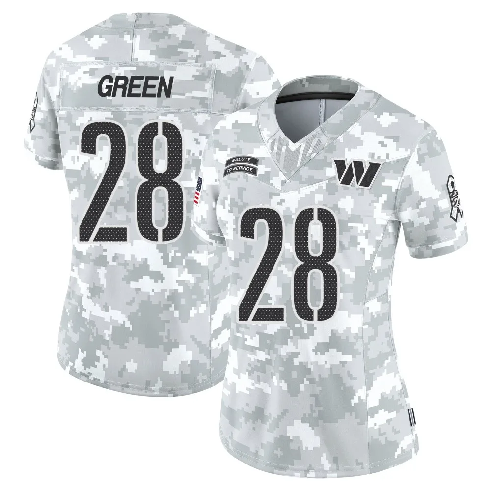 Women's Washington Commanders Darrell Green Nike 2024 Salute to Service Limited Arctic Camo Jersey Women's Washington Commanders Darrell Green Nike 2024 Salute to Service Limited Arctic Camo Jersey