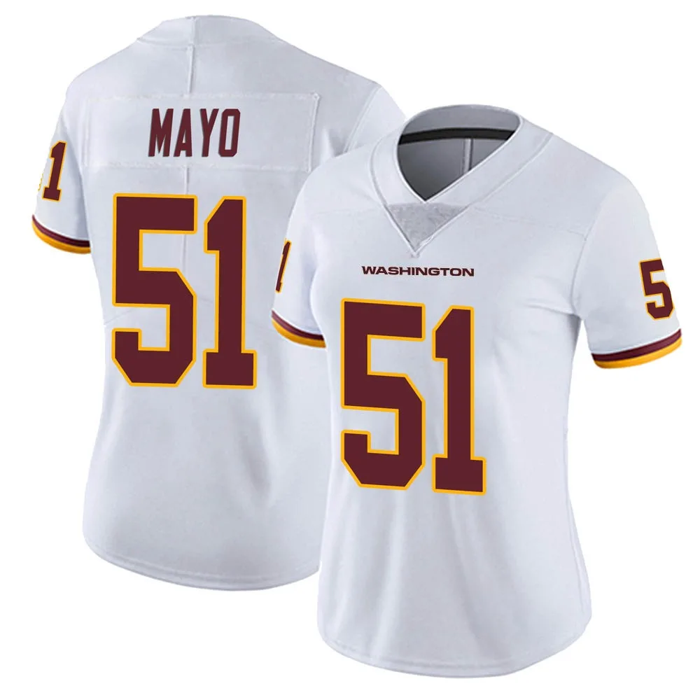 Women's Washington Commanders David Mayo Nike Vapor Untouchable Limited White Jersey Women's Washington Commanders David Mayo Nike Vapor Untouchable Limited White Jersey