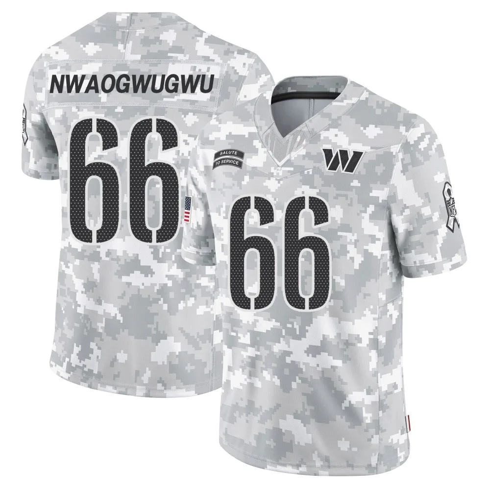 Youth Washington Commanders David Nwaogwugwu Nike 2024 Salute to Service Limited Arctic Camo Jersey Youth Washington Commanders David Nwaogwugwu Nike 2024 Salute to Service Limited Arctic Camo Jersey