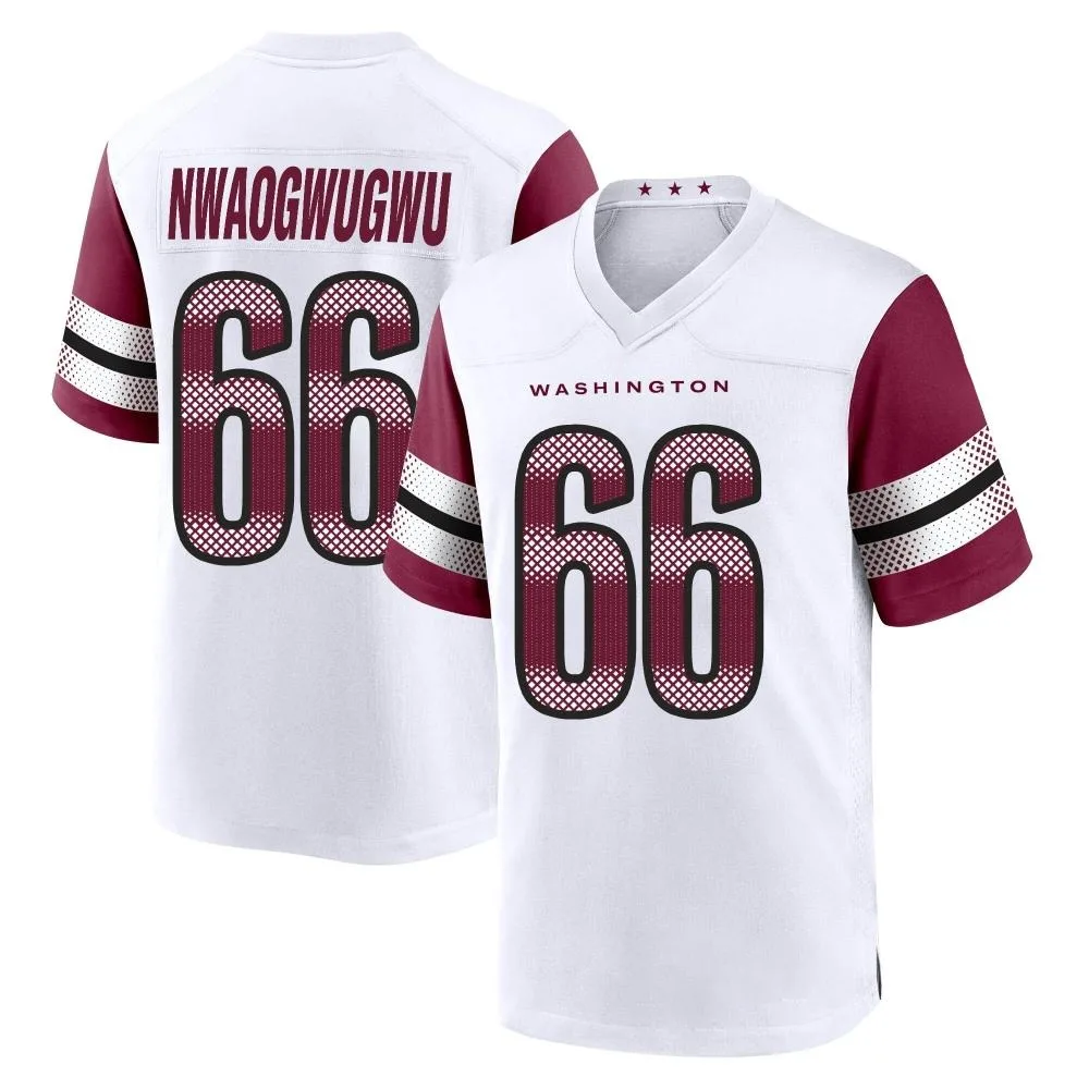Youth Washington Commanders David Nwaogwugwu Nike Game White Jersey Youth Washington Commanders David Nwaogwugwu Nike Game White Jersey