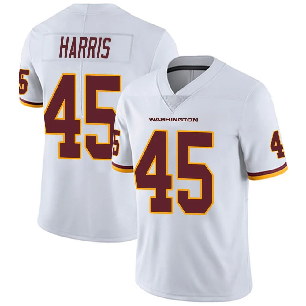 Men's Washington Commanders De'jon Harris Nike Vapor Untouchable Limited White Jersey Men's Washington Commanders De'jon Harris Nike Vapor Untouchable Limited White Jersey