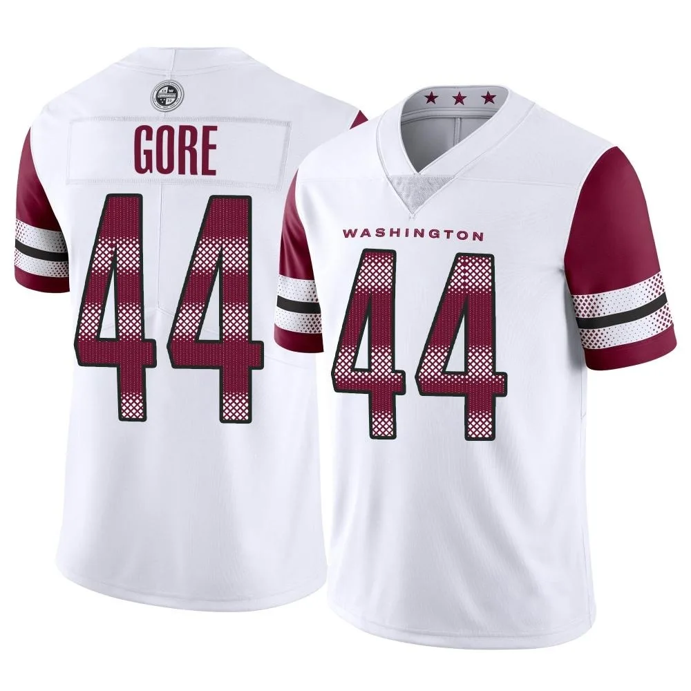 Men's Washington Commanders Derrick Gore Nike Vapor Limited White Jersey Men's Washington Commanders Derrick Gore Nike Vapor Limited White Jersey