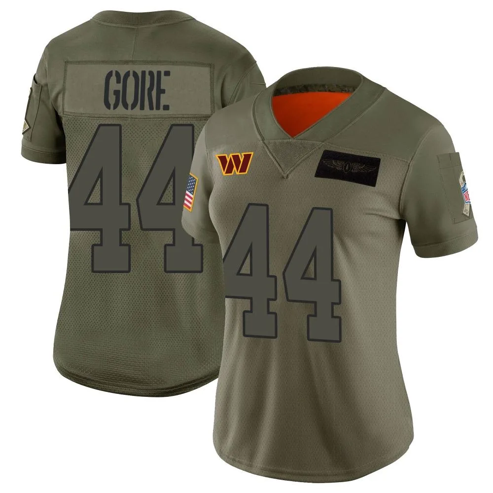 Women's Washington Commanders Derrick Gore Nike 2019 Salute to Service Limited Camo Jersey Women's Washington Commanders Derrick Gore Nike 2019 Salute to Service Limited Camo Jersey
