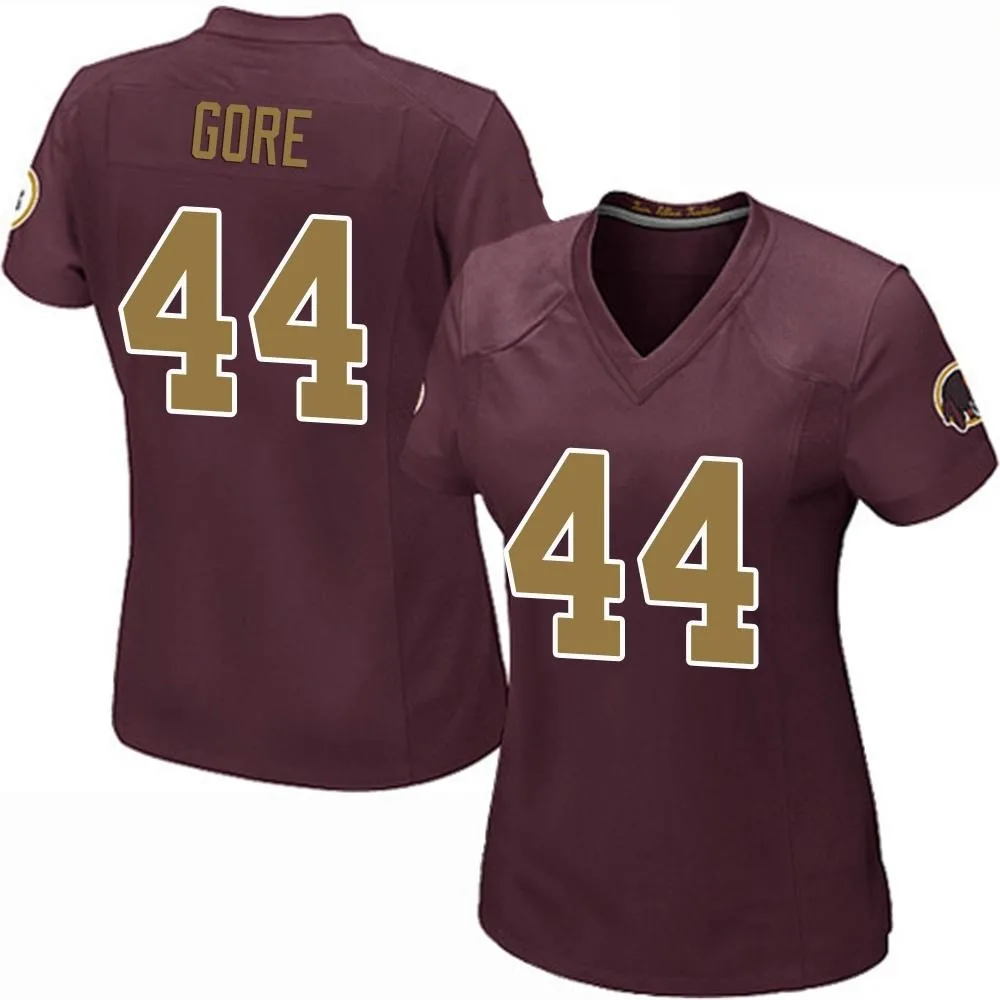 Women's Washington Commanders Derrick Gore Nike Burgundy Alternate Game Jersey Women's Washington Commanders Derrick Gore Nike Burgundy Alternate Game Jersey