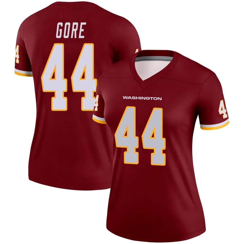 Women's Washington Commanders Derrick Gore Nike Burgundy Legend Jersey Women's Washington Commanders Derrick Gore Nike Burgundy Legend Jersey