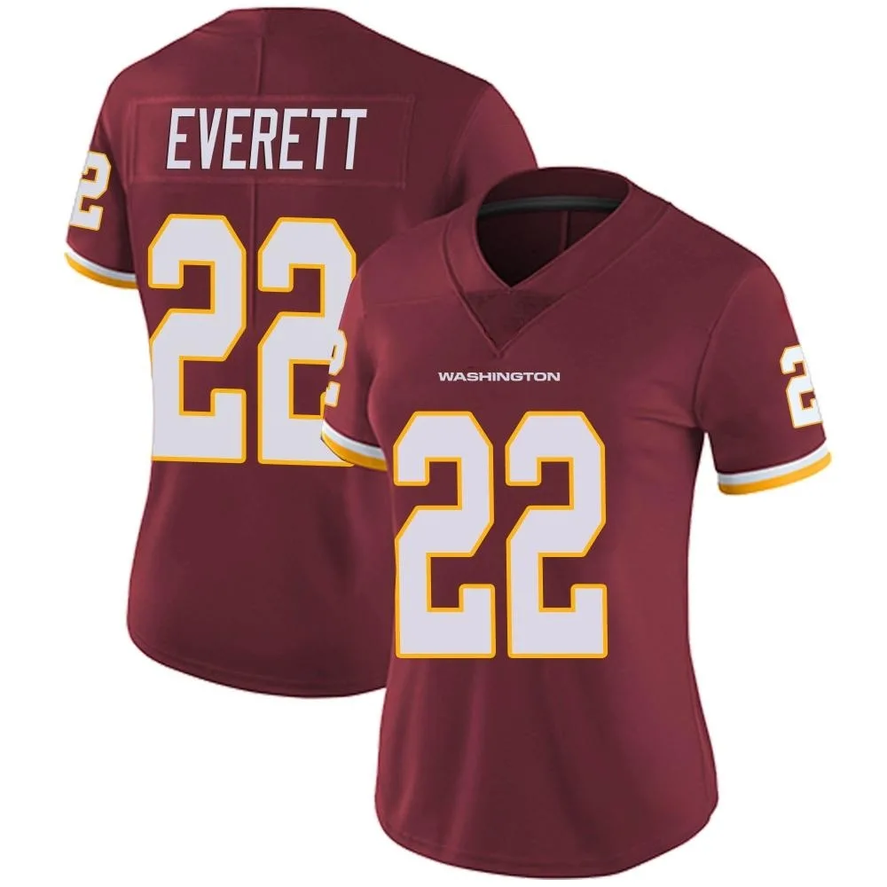 Women's Washington Commanders Deshazor Everett Nike Burgundy Team Color Vapor Untouchable Limited Jersey Women's Washington Commanders Deshazor Everett Nike Burgundy Team Color Vapor Untouchable Limited Jersey