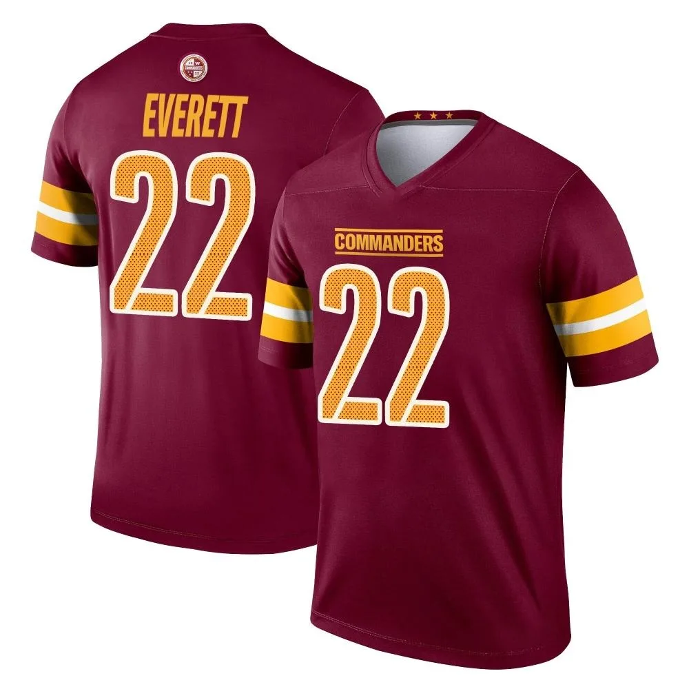 Youth Washington Commanders Deshazor Everett Nike Burgundy Legend Jersey Youth Washington Commanders Deshazor Everett Nike Burgundy Legend Jersey
