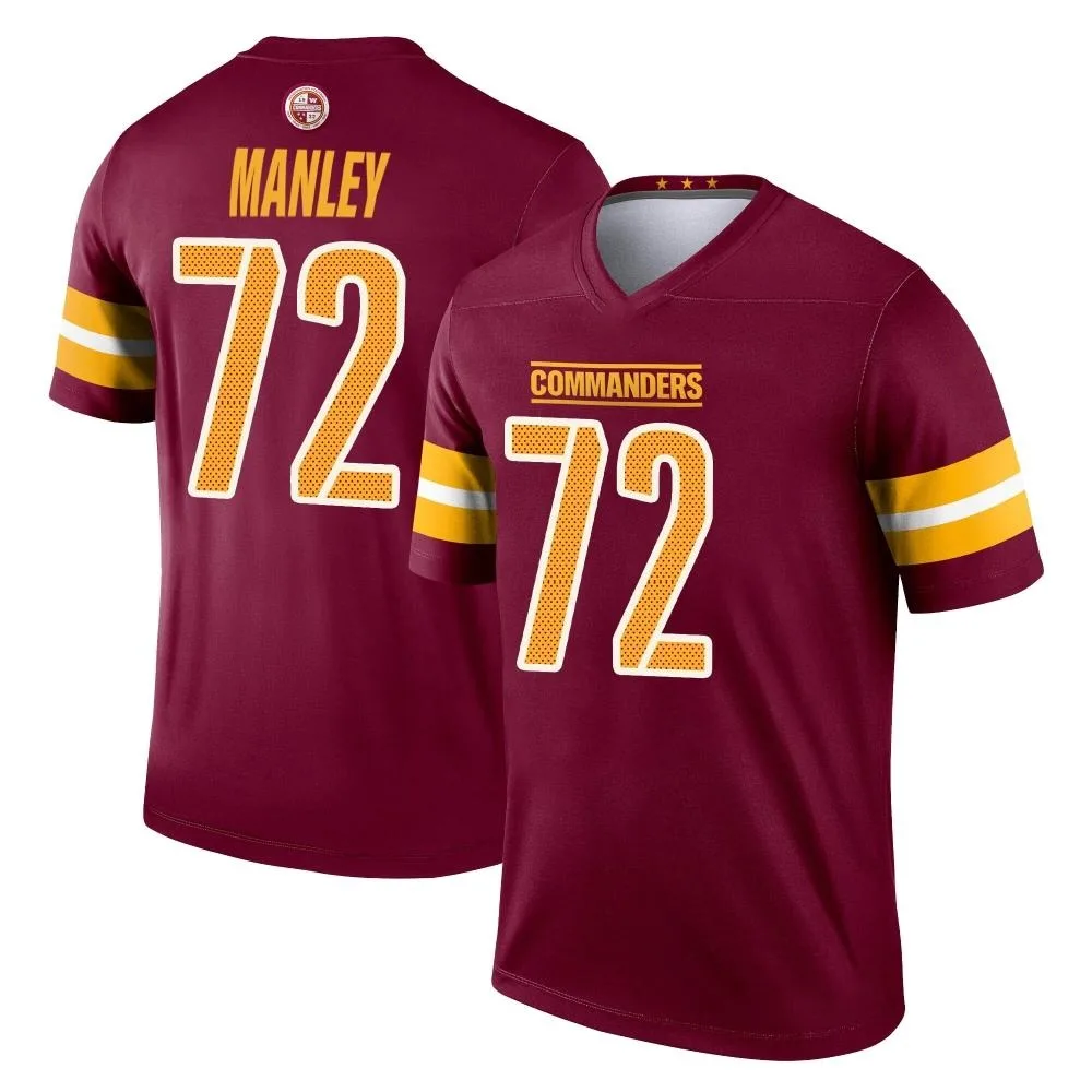 Youth Washington Commanders Dexter Manley Nike Burgundy Legend Jersey Youth Washington Commanders Dexter Manley Nike Burgundy Legend Jersey