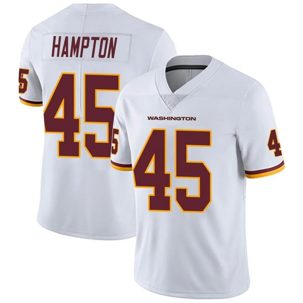 Men's Washington Commanders Dominique Hampton Nike Vapor Untouchable Limited White Jersey Men's Washington Commanders Dominique Hampton Nike Vapor Untouchable Limited White Jersey