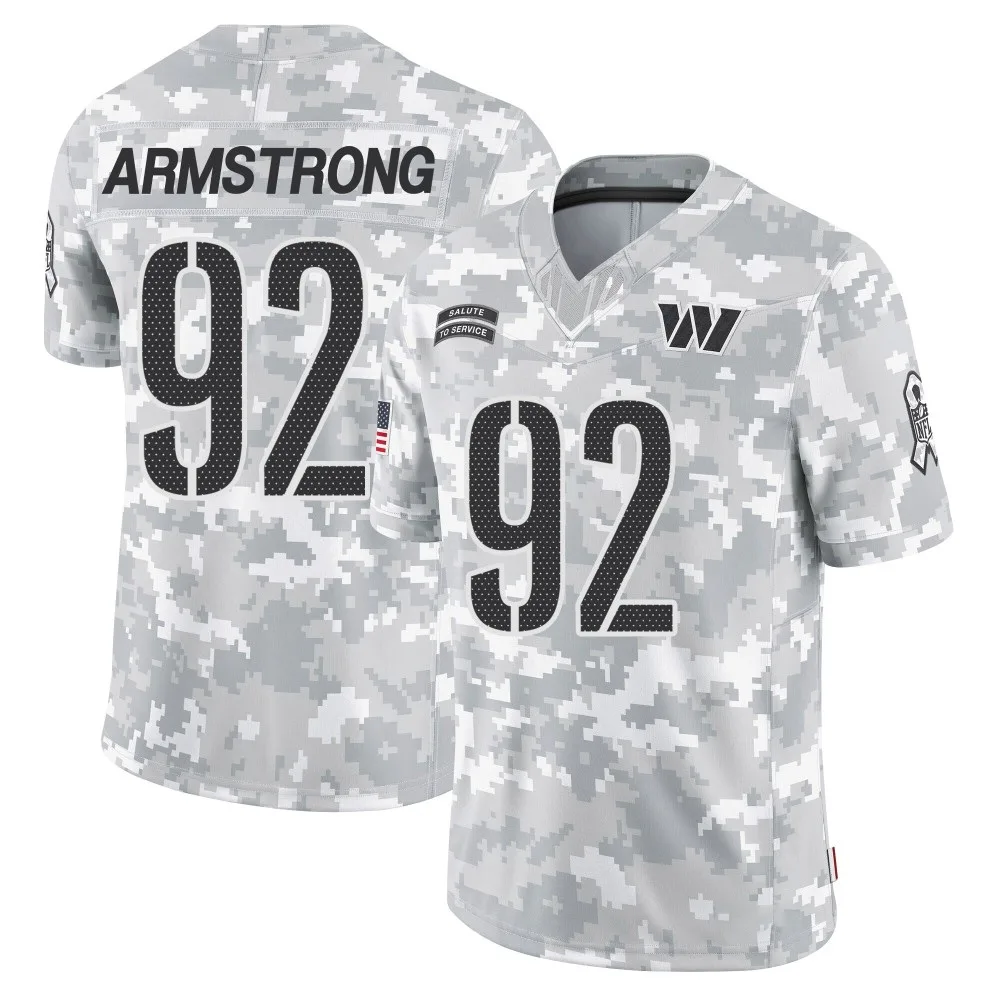 Men's Washington Commanders Dorance Armstrong Nike 2024 Salute to Service Limited Arctic Camo Jersey Men's Washington Commanders Dorance Armstrong Nike 2024 Salute to Service Limited Arctic Camo Jersey