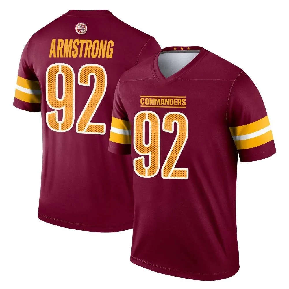 Men's Washington Commanders Dorance Armstrong Nike Burgundy Legend Jersey Men's Washington Commanders Dorance Armstrong Nike Burgundy Legend Jersey