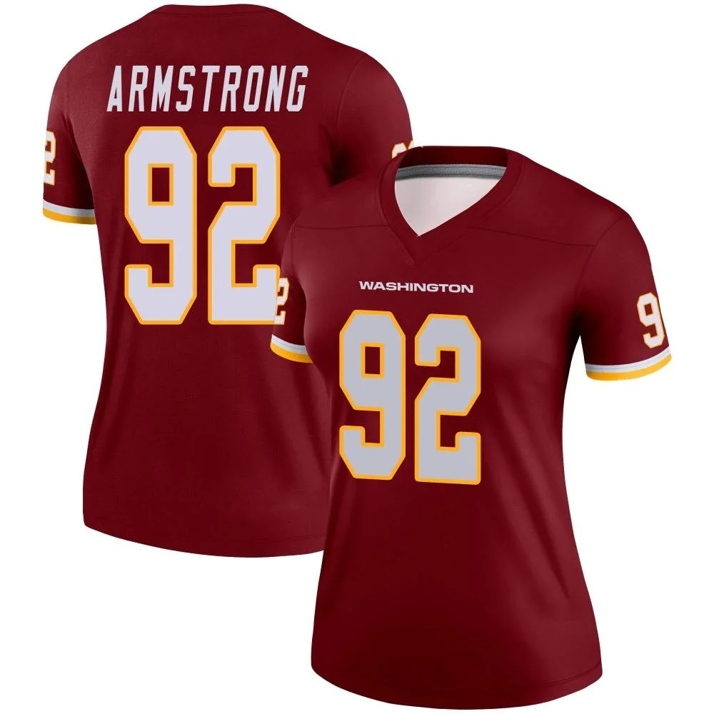 Women's Washington Commanders Dorance Armstrong Nike Burgundy Legend Jersey Women's Washington Commanders Dorance Armstrong Nike Burgundy Legend Jersey