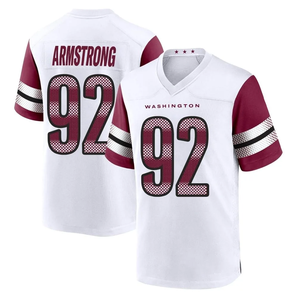 Youth Washington Commanders Dorance Armstrong Nike Game White Jersey Youth Washington Commanders Dorance Armstrong Nike Game White Jersey
